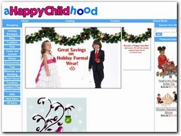http://www.ahappychildhood.biz website