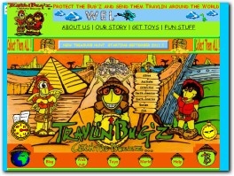 http://www.travlinbugz.com website