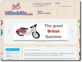 http://kiddimotobike.co.uk website