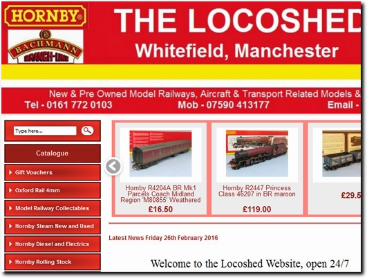 http://www.thelocoshedmcr.co.uk/ website