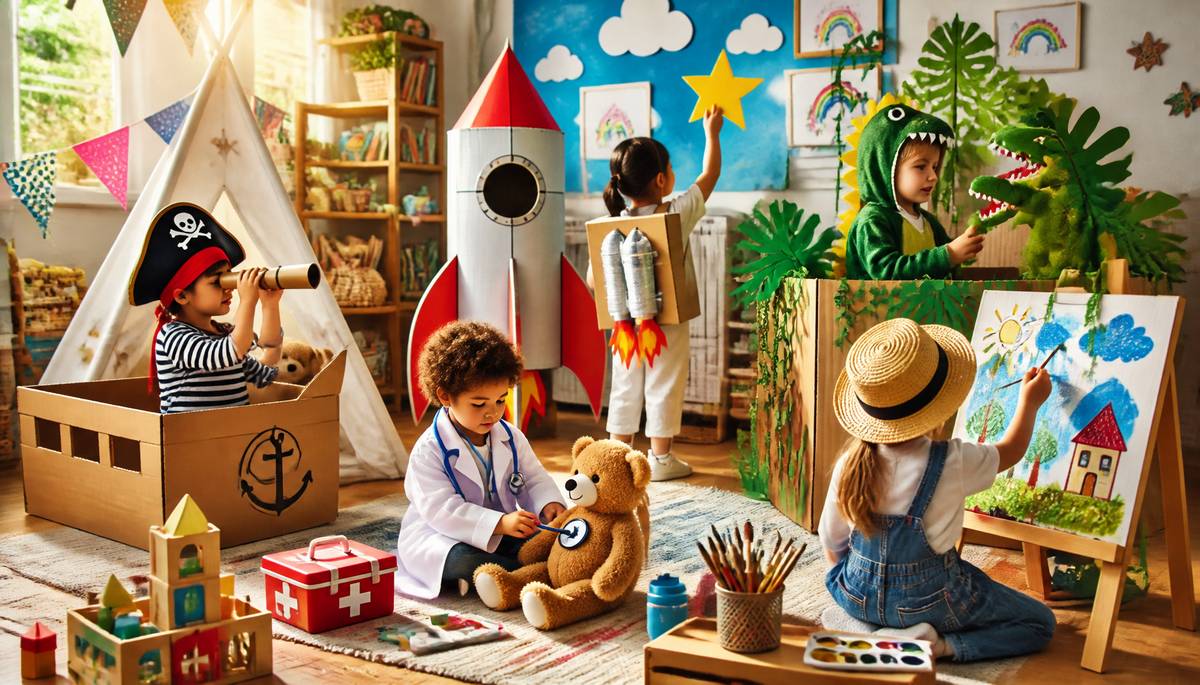 The Astonishing World of Childrens Imaginative Play
