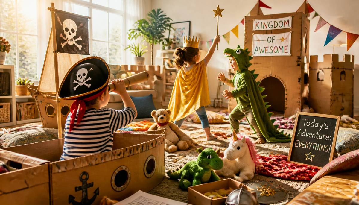 The Enigmatic World of Childrens Pretend Play
