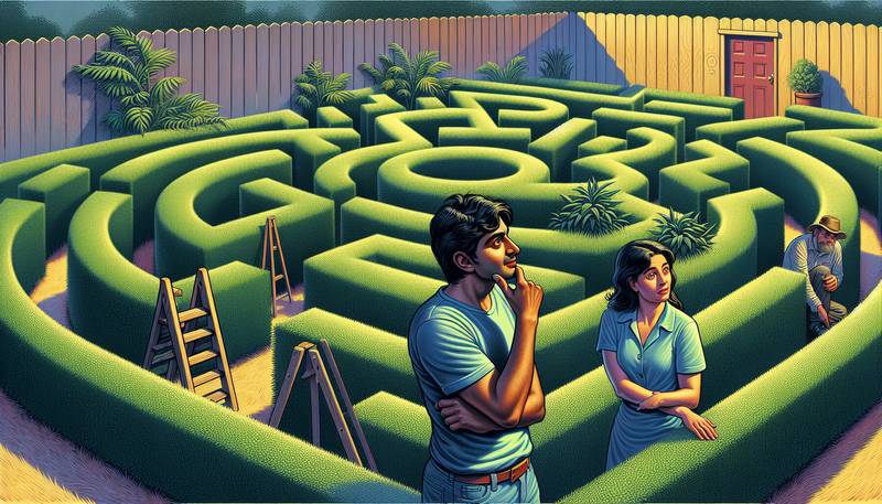 Creating and Navigating DIY Mazes: A Labyrinthine Guide to Getting Lost in Your Own Backyard