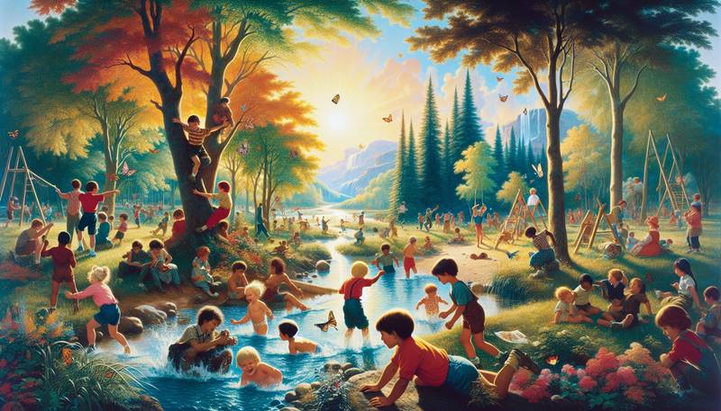 The Wonderful World of Outdoor Play: How Nature Nurtures Childrens Development