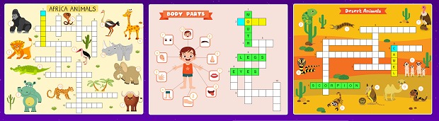 African Animals Crossword