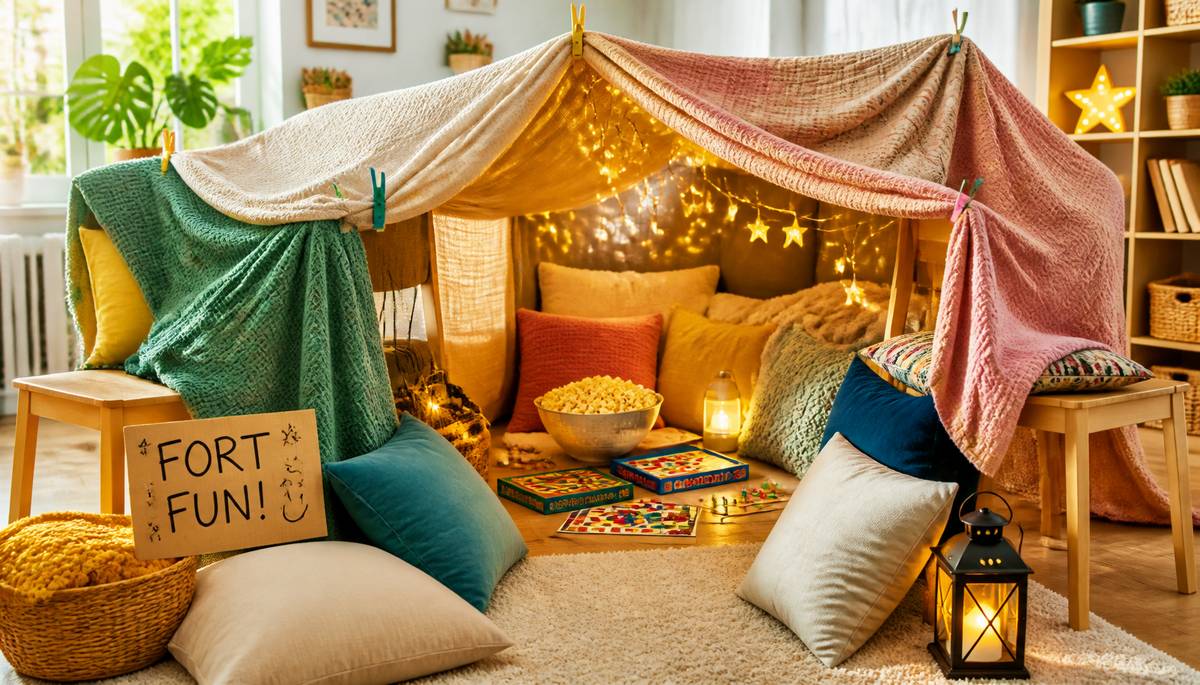 A Quick Guide to Building the Ultimate Pillow Fort