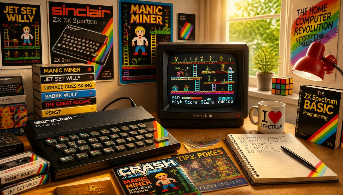 The ZX Spectrum Taught Children How to Build Their Own Games