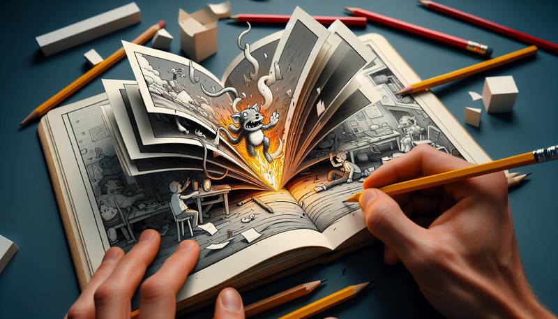 Evolving Art Skills with a DIY Animation Flipbook