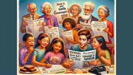 Kids` Journalism: Start a Family Newspaper