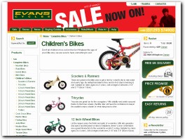 https://www.evanscycles.com/ website