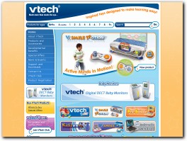 https://www.vtech.co.uk/ website